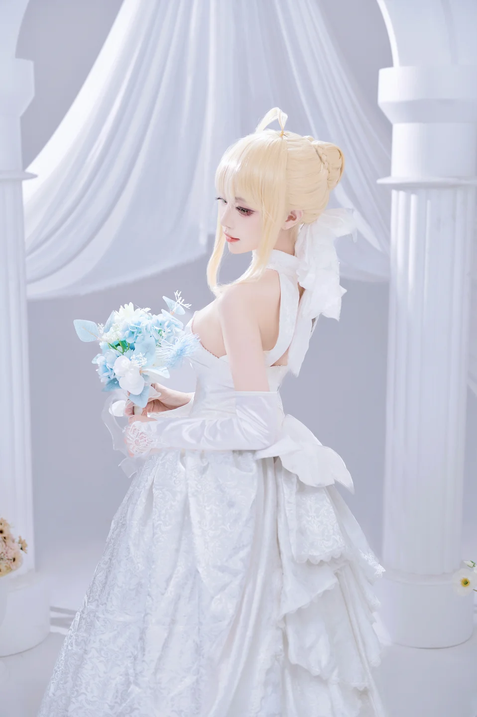 Shika小鹿鹿 - Fate Saber花嫁 [22P-284MB] tg@simisebaisi 【丝足阁】012.webp